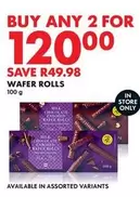 WAFER ROLLS