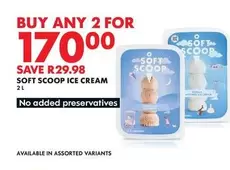 SOFT SCOOP ICE CREAM