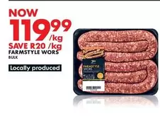 FARMSTYLE WORS BULK