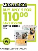 GRATED CHEESE