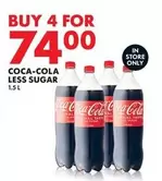 Coca cola - COCA-COLA LESS SUGAR