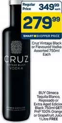 Cruz - Vintage Black or Flavoured Vodka