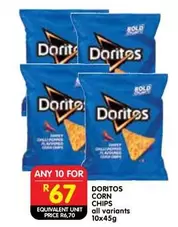 doritos - CORN CHIPS