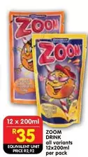 Zoom - ZOOM DRINK