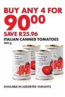ITALIAN CANNED TOMATOES