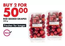 RED SEEDED GRAPES