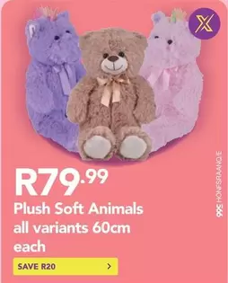 Plush -  Soft Animals