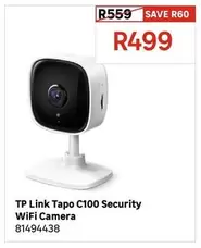 TP Link Tapo C100 Security WiFi Camera