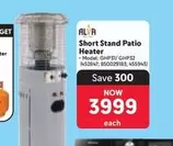 Alva - Short Stand Patio Heater GHPS1/GHPS2 (52847; 850029183; 455943)