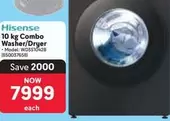 Hisense - 10 kg Combo Washer/Dryer WD3S1042B (850037658)