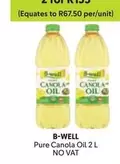 Pure Canola Oil 2 L