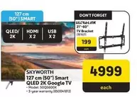 Skyworth - 127 cm (50") Smart QLED 2K Google TV