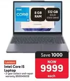 Lenovo - Intel Core i5 Laptop