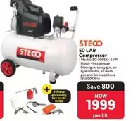 HP - 50 L Air Compressor SC-2055K - 2  Motor