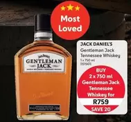 Jack Daniel's - Gentleman Jack Tennessee Whiskey