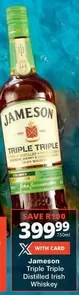 Jameson - Triple Triple Distilled Irish Whiskey