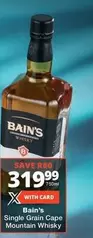 Bain's - Single Grain Cape Mountain Whisky