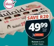 Nulaid - Extra Large Eggs