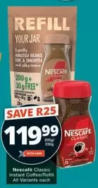 Nescafé - Instant Coffee/Refill