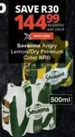Savanna - Angry Lemon/Dry Premium Cider NRB