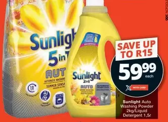 Sunlight - Auto Washing Powder / Liquid Detergent