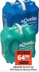 Aquelle - Sparkling/Still Natural Spring Water