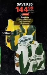 Savanna - Angry Lemon Dry Premium Cider NRB