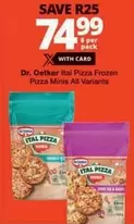 Dr. Oetker - Ital Pizza Frozen Pizza Minis