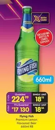 Flying Fish -  Premium Lemon Flavoured Beer 660ml RB