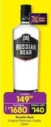 Russian Bear - Original Premium Vodka