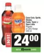 Coca cola - Coca Cola, Sprite, Fanta, Twist or Spar-Letta