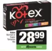 Kotex - Tampons