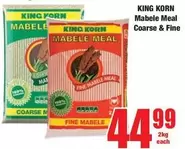 Mabele Meal Coarse & Fine