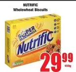 Nutrific - Wholewheat Biscuits
