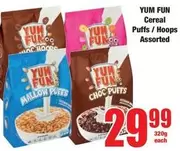 Cereal Puffs / Hoops