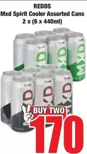 Mxd Spirit Cooler Assorted Cans
