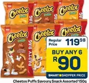 Cheetos - Puffs Savoury Snack Assorted
