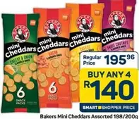 Bakers - Mini Cheddars