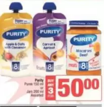 Purity -  Puree or Jars