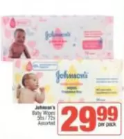 Johnson's - Baby Wipes