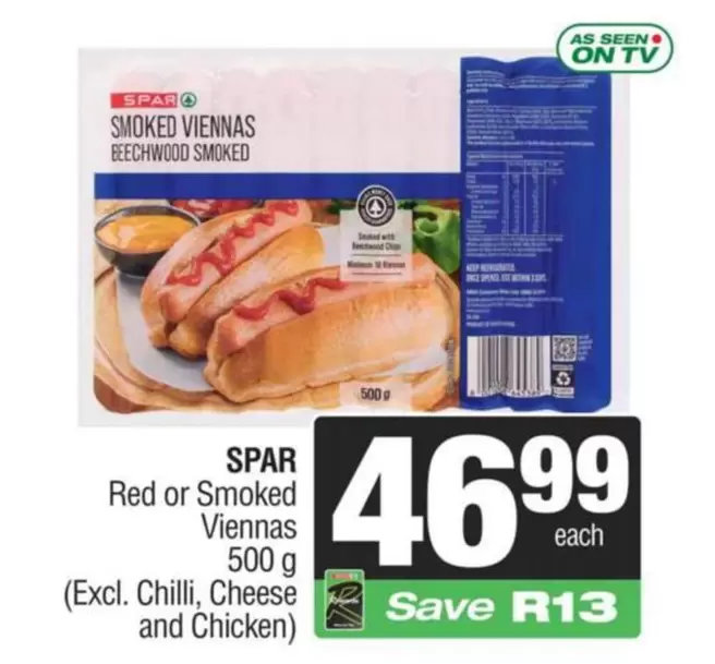 Spar - Red or Smoked Viennas