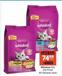 Whiskas - Dry Cat Food