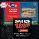 Cape Point - Platter Prawns