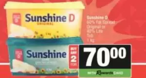 Sunshine D Spread