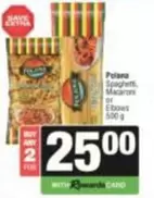 Polana - Spaghetti, Macaroni or Elbows