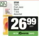Spar - 100% Fruit Juice Blend