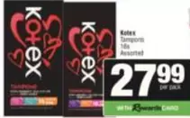 Kotex - Tampons
