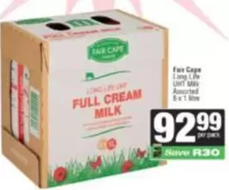 Fair Cape - FULL CREAM MILK