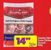 County Fair - Frozen Chicken Gizzards 400g