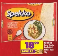 Spekko - Long Grain Parboiled White Rice